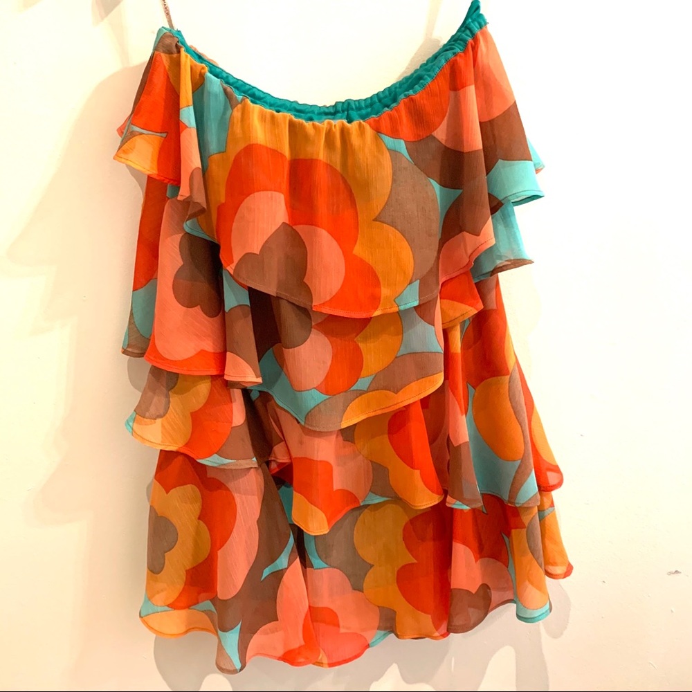 Judith March Strapless Mini Dress